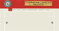 Desktop Screenshot of chesapeakecampgroundva.com